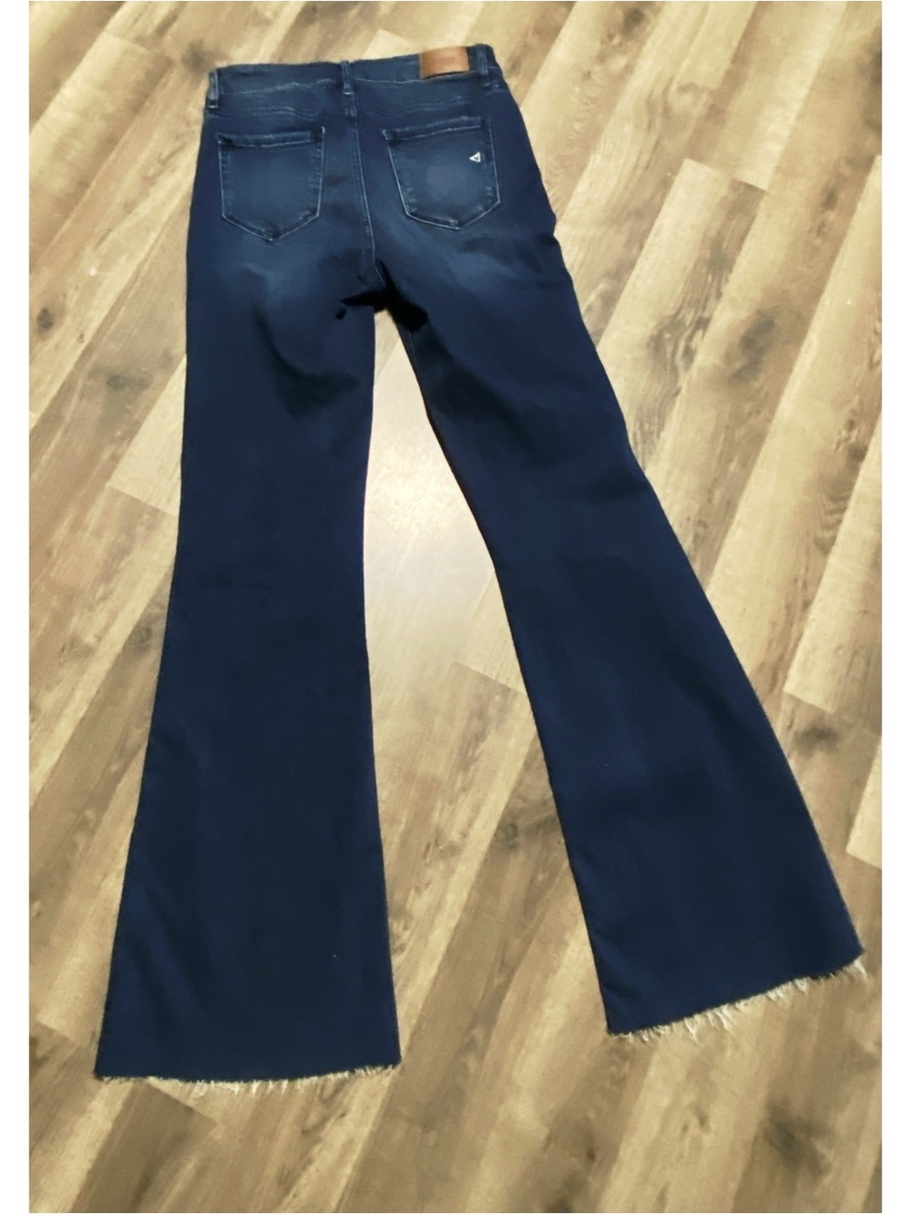 BUCKLE Hidden Ripped High Rise Flare Jeans - Picture 6 of 6
